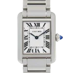 Silver Metal Cartier Watch