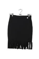 Black Polyester Blumarine Skirt