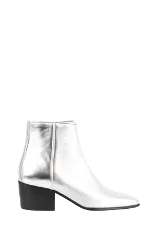 Silver Leather The Kooples Boots