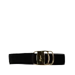 Black Metal Salvatore Ferragamo Belt