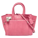 Pink Leather Zadig & Voltaire Handbag