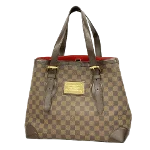 Brown Fabric Louis Vuitton Hampstead