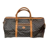 Black Canvas Bally Travel Bag