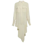 White Silk Chanel Shirt