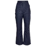 Navy Fabric Fendi Pants