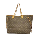 Brown Fabric Louis Vuitton Neverfull