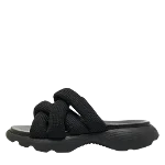 Black Fabric Moncler Sandals