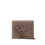 Brown Leather Balenciaga Wallet