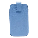 Blue Leather Smythson Case