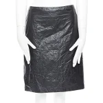 Black Polyester Ann Demeulemeester Skirt