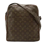 Brown Canvas Louis Vuitton Marceau