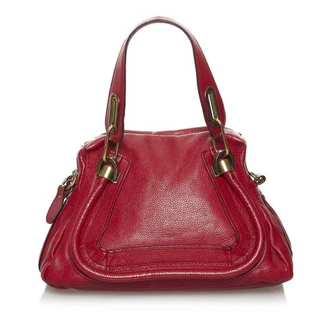 Red Leather Chloé Paraty