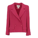 Pink Wool Chanel Jacket