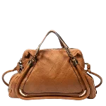 Brown Leather Chloé Paraty