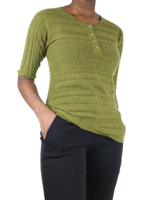 Green Cashmere Chloé Sweater
