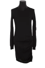 Black Wool Joseph Dress