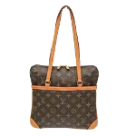 Brown Canvas Louis Vuitton Coussin