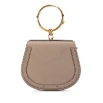 Beige Leather Chloé Nile