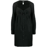 Black Cotton Jean Paul Gaultier Dress