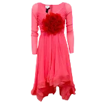 Pink Silk Giambattista Valli Dress