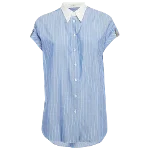 Blue Cotton Brunello Cuccinelli Shirt