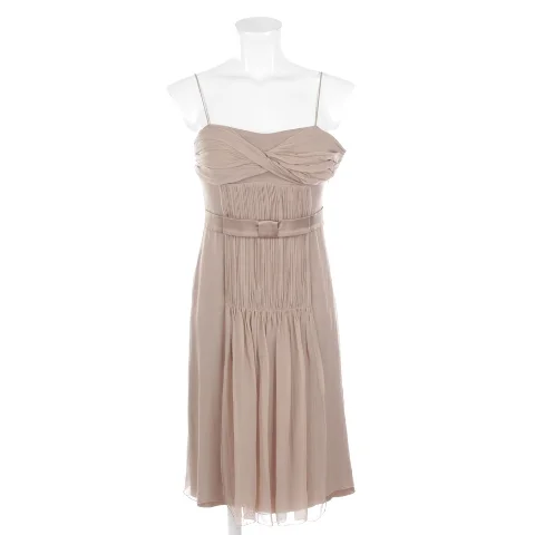 Brown Silk Blumarine Dress
