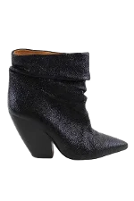 Black Leather IRO Boots