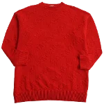 Red Cotton Balenciaga Sweatshirt