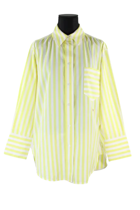 Yellow Cotton Victoria Beckham Shirt