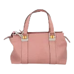 Pink Leather Gucci Shopper