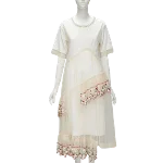 White Cotton Simone Rocha Dress