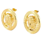 Gold Metal Versace Earrings