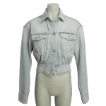 White Denim Off White Jacket