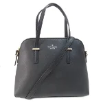 Black Plastic Kate Spade Handbag