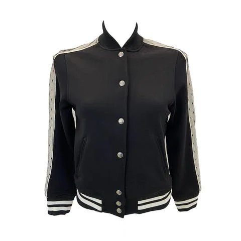 Black Fabric Valentino Jacket