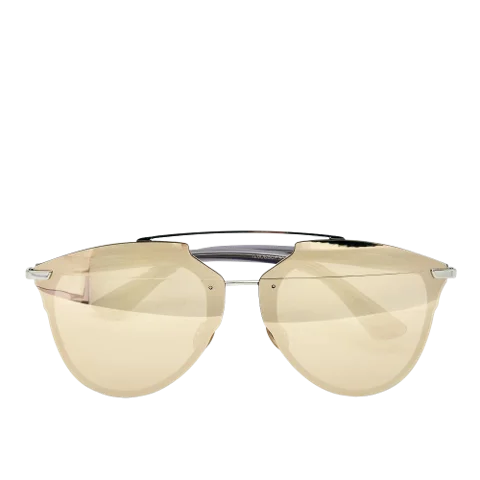 Gold Metal Dior Sunglasses