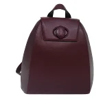 Burgundy Leather Cartier Backpack