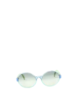 Green Plastic Marni Sunglasses