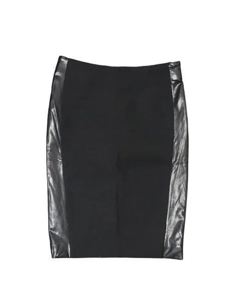 Black Wool Balenciaga Skirt