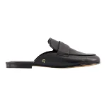 Black Leather Anine Bing Flats