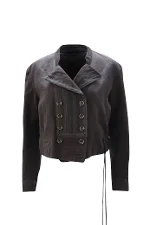 Black Cotton Dries Van Noten Jacket