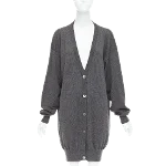 Grey Wool Maison Margiela Cardigan