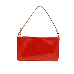 Red Leather Louis Vuitton Lexington Pochette