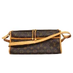 Brown Canvas Louis Vuitton Popincourt