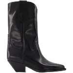 Black Leather Isabel Marant Boots