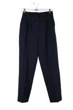 Blue Polyester Sandro Pants