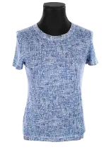 Blue Cashmere Éric Bompard Top