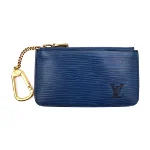 Blue Leather Louis Vuitton Pochette Clés