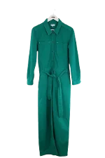 Green Cotton Claudie Pierlot Jumpsuit