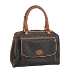 Brown Leather Bally Handbag